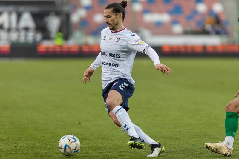 Football. PKO BP Ekstraklasa. Gornik Zabrze - Radomiak Radom. 12.02.2023