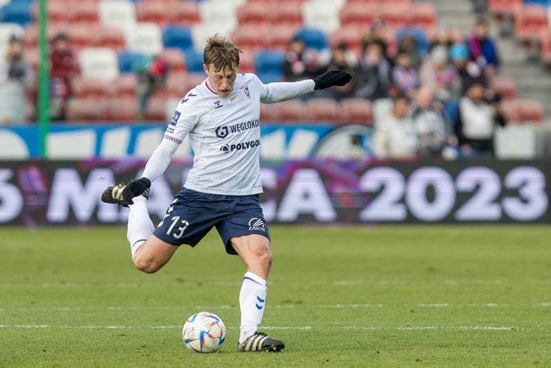 Football. PKO BP Ekstraklasa. Gornik Zabrze - Radomiak Radom. 12.02.2023