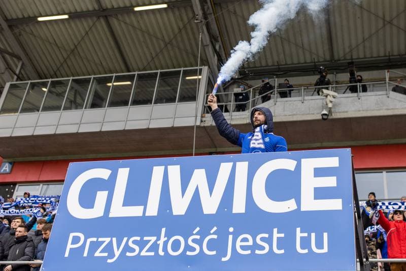Football. Fortuna I Liga. Ruch Chorzow - Stal Rzeszow. 26.02.2023