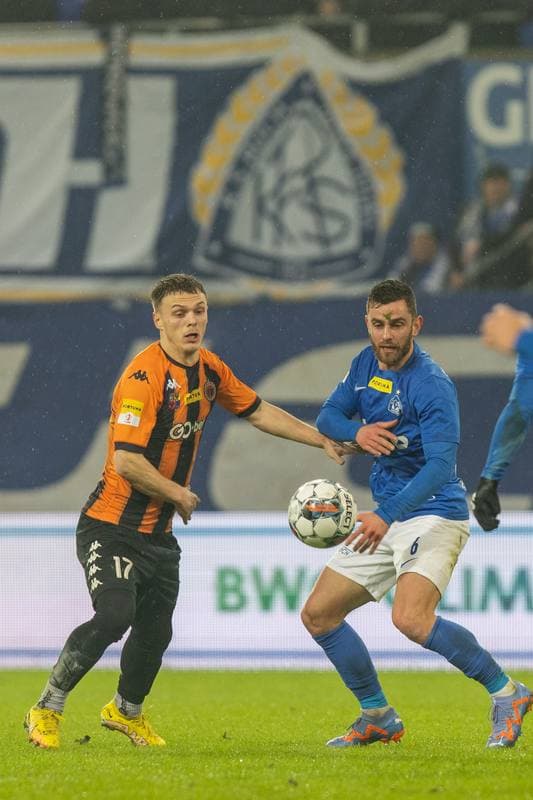 Football. Fortuna I Liga. Ruch Chorzow - Chrobry Glogow. 11.02.2023