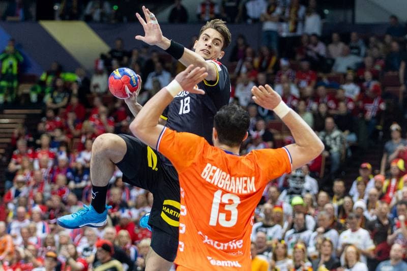 Handball. IHF World Men's Championship. Netherlands - Germany. 21.01.2023