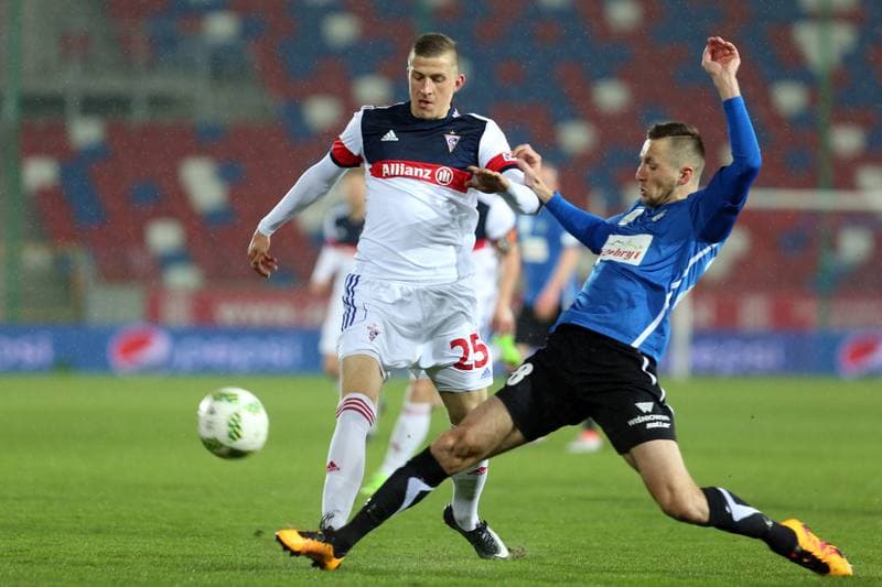 Football. Nice I Liga. Gornik Zabrze - Sandecja Nowy Sacz. 17.03.2017
