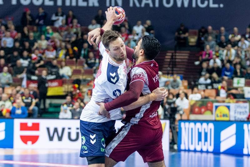 Handball. IHF World Men's Championship. Qatar - Norway. 21.01.2023
