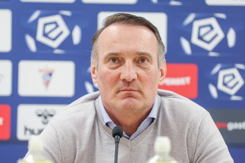 Football. Gornik Zabrze. Press Conference. 16.03.2023