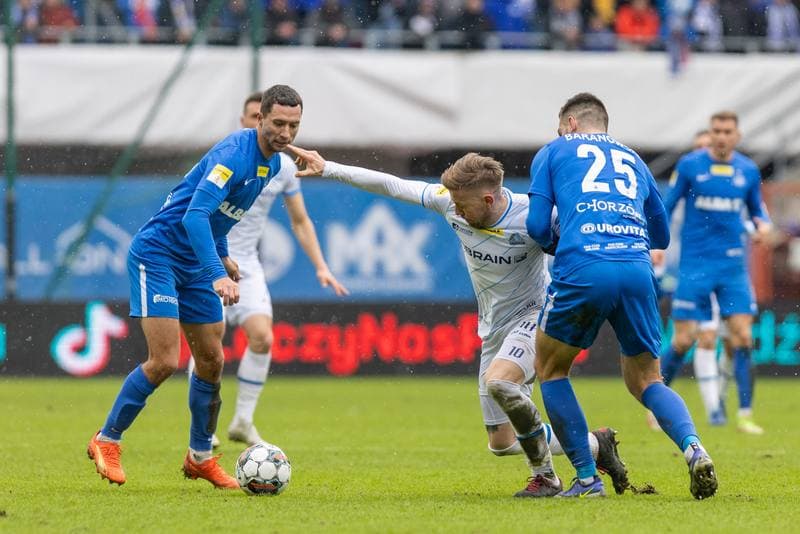 Football. Fortuna I Liga. Ruch Chorzow - Stal Rzeszow. 26.02.2023