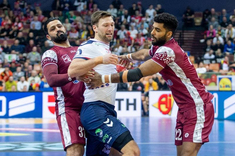 Handball. IHF World Men's Championship. Qatar - Norway. 21.01.2023