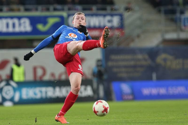 Football. Lotto Ekstraklasa. Piast Gliwice - Wisla Krakow. 04.03.2017