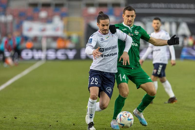Football. PKO BP Ekstraklasa. Gornik Zabrze - Radomiak Radom. 12.02.2023