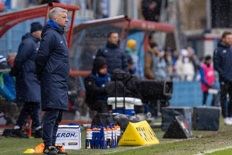 Football. Fortuna I Liga. Ruch Chorzow - Stal Rzeszow. 26.02.2023