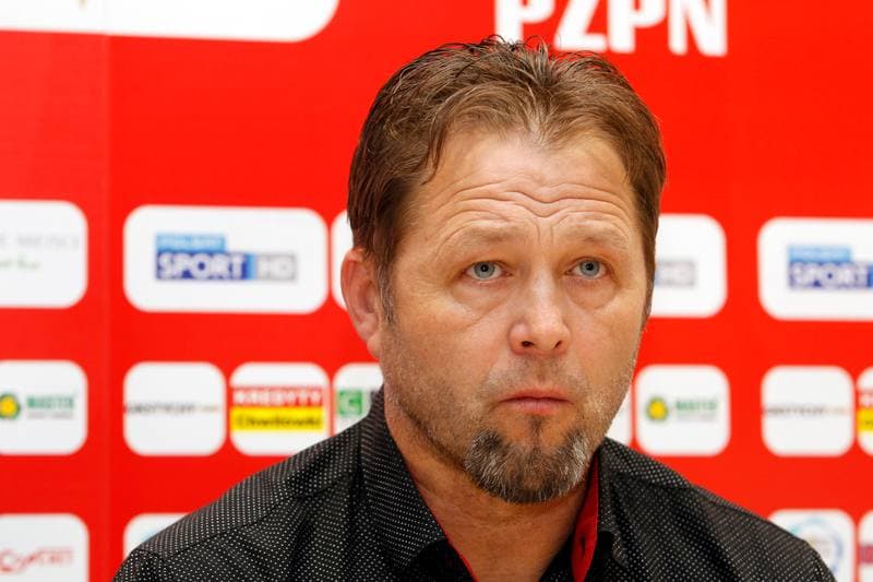 Football. GKS Tychy. Press Conference. 28.02.2017