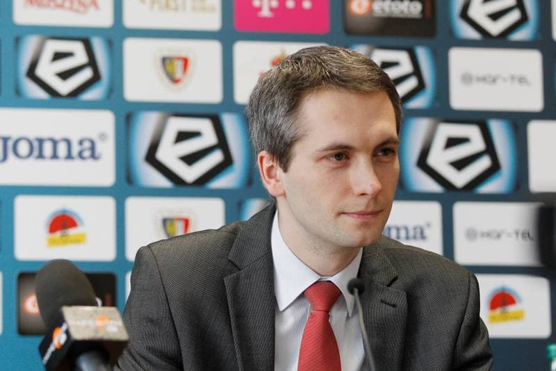 Football. Piast Gliwice. Press Conference. 21.03.2017