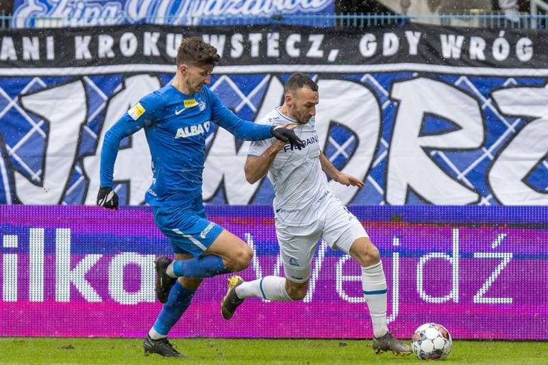 Football. Fortuna I Liga. Ruch Chorzow - Stal Rzeszow. 26.02.2023