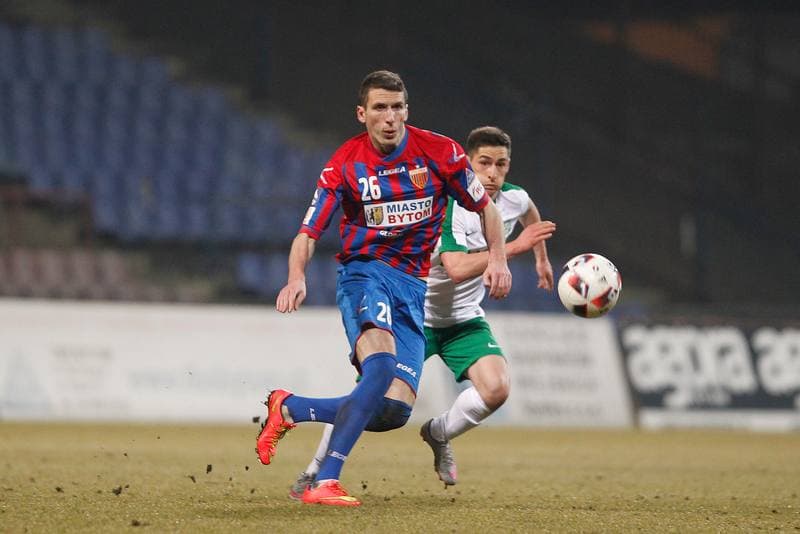 Football. II Liga. Polonia Bytom - Warta Poznan. 03.03.2017