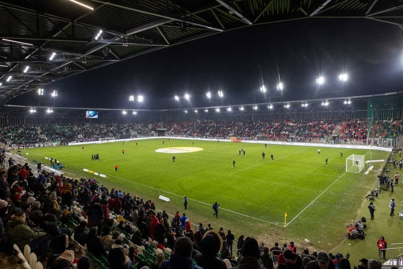 Football. Fortuna I Liga. Zaglebie Sosnowiec - GKS Katowice. 25.02.2023