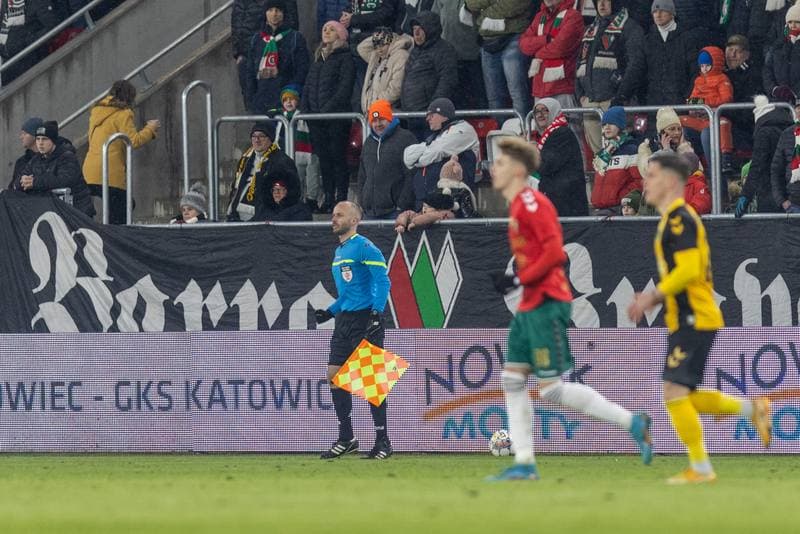 Football. Fortuna I Liga. Zaglebie Sosnowiec - GKS Katowice. 25.02.2023