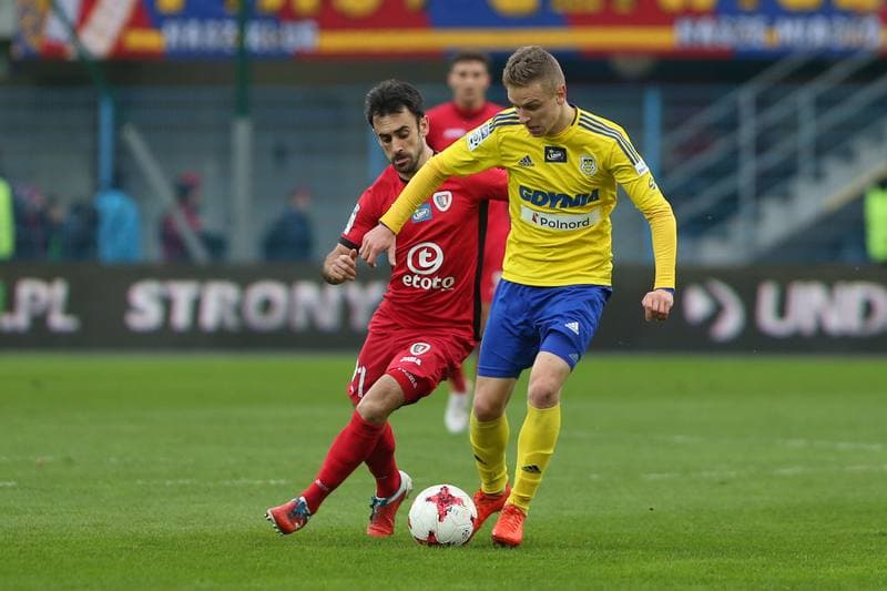 Football. Lotto Ekstraklasa. Piast Gliwice - Arka Gdynia. 18.03.2017