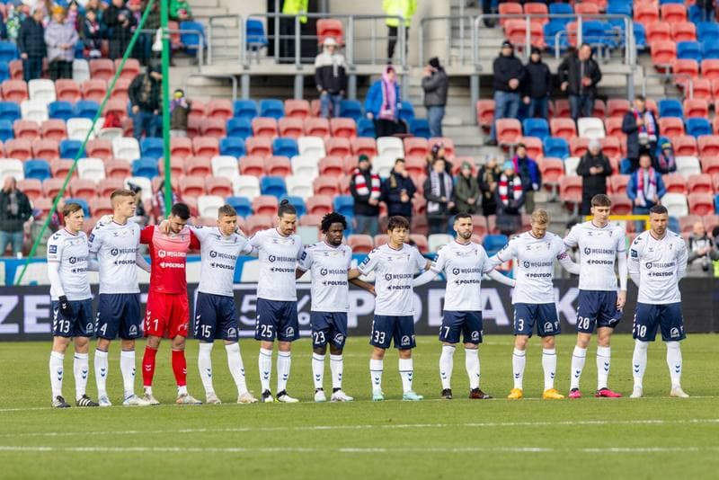 Football. PKO BP Ekstraklasa. Gornik Zabrze - Radomiak Radom. 12.02.2023