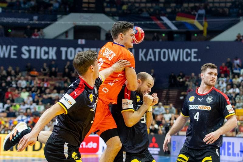 Handball. IHF World Men's Championship. Netherlands - Germany. 21.01.2023