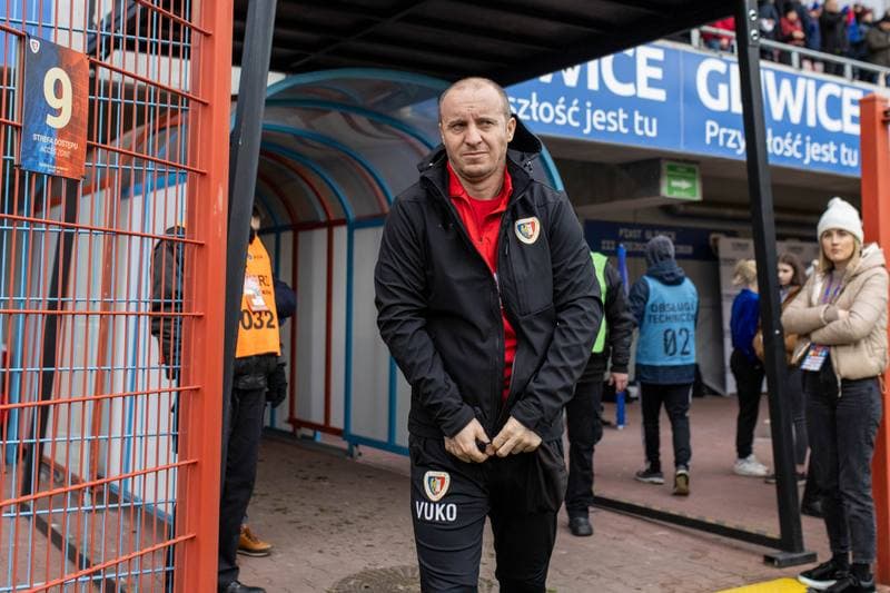 Football. PKO BP Ekstraklasa. Piast Gliwice - Cracovia Krakow. 25.02.2023