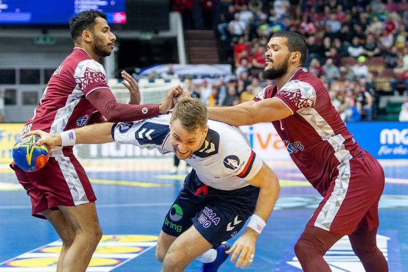 Handball. IHF World Men's Championship. Qatar - Norway. 21.01.2023