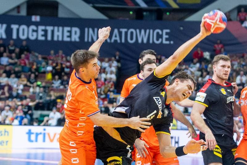 Handball. IHF World Men's Championship. Netherlands - Germany. 21.01.2023