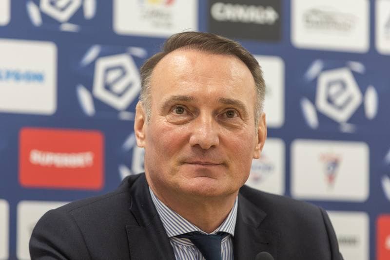 Football. Gornik Zabrze. Press Conference. 17.02.2023