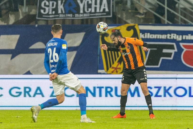 Football. Fortuna I Liga. Ruch Chorzow - Chrobry Glogow. 11.02.2023