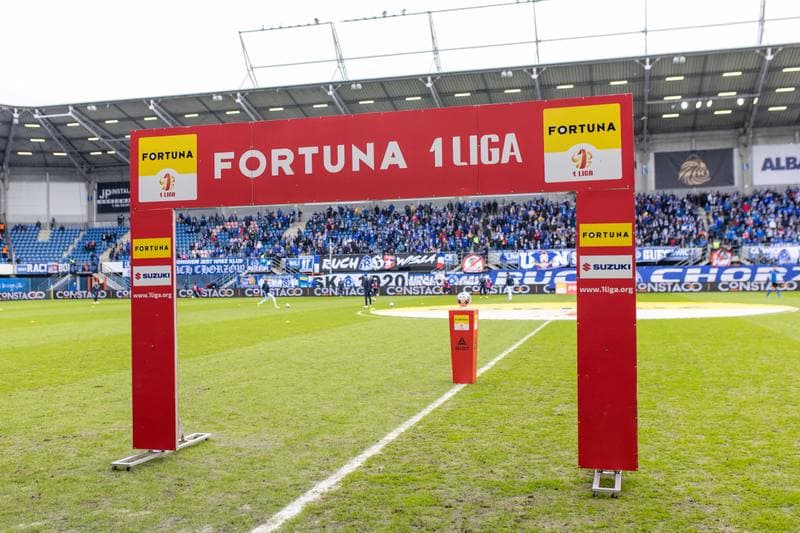 Football. Fortuna I Liga. Ruch Chorzow - Stal Rzeszow. 26.02.2023