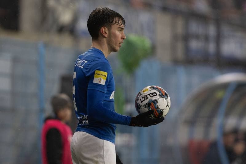 Football. Fortuna I Liga. Ruch Chorzow - Chrobry Glogow. 11.02.2023