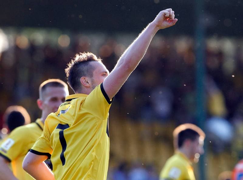 Football. I Liga. GKS Katowice - Termalica Bruk Bet Nieciecza. 21.05.2014