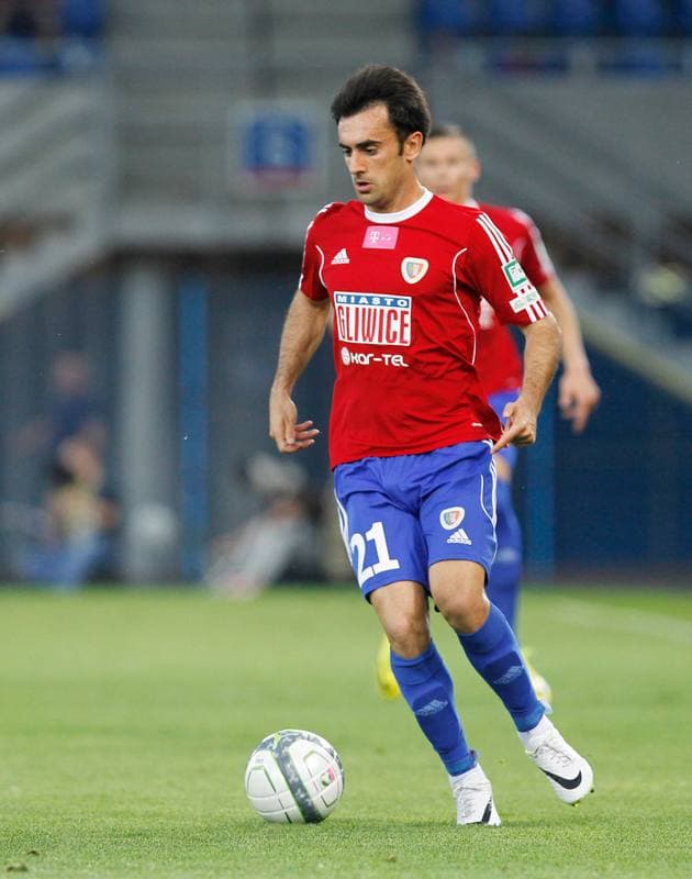 Football. T-Mobile Ekstraklasa. Piast Gliwice - Zaglebie Lubin. 23.05.2014