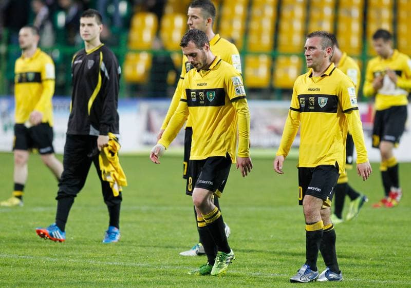 Football. I Liga. GKS Katowice - Kolejarz Stroze. 26.04.2014
