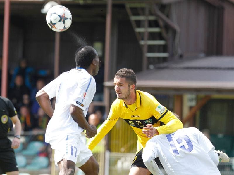 Football. I Liga. Puszcza Niepolomice - GKS Katowice. 04.05.2014