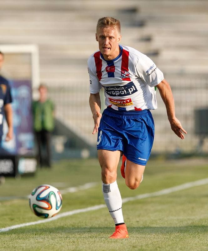Football. T-Mobile Ekstraklasa. Podbeskidzie Bielsko Biala - Pogon Szczecin. 18.07.2014