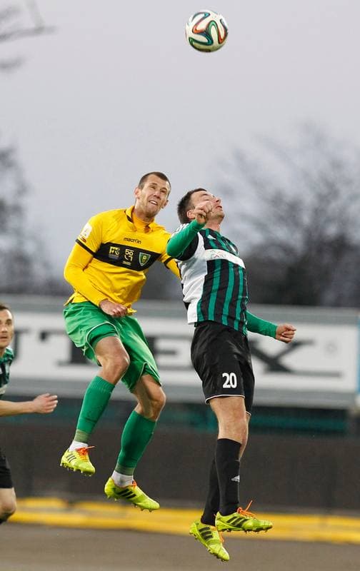 Football. I Liga. Energetyk ROW Rybnik - GKS Katowice. 17.04.2014
