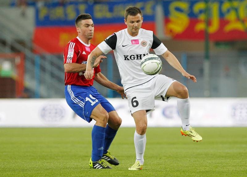 Football. T-Mobile Ekstraklasa. Piast Gliwice - Zaglebie Lubin. 23.05.2014