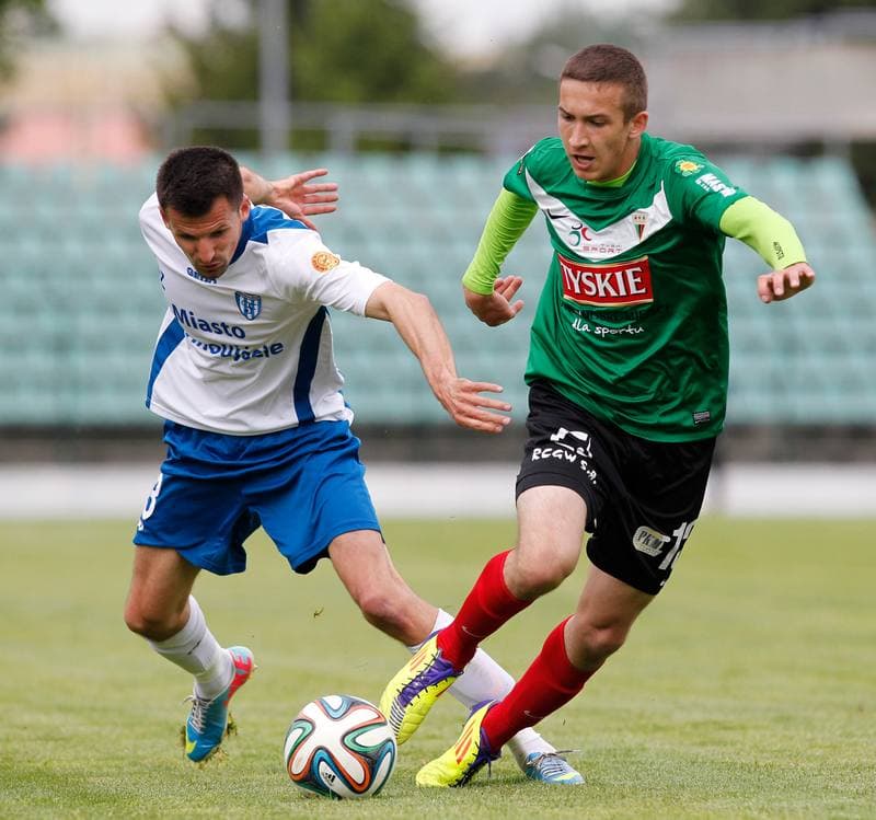 Football. I Liga. GKS Tychy - Flota Swinoujscie. 18.05.2014