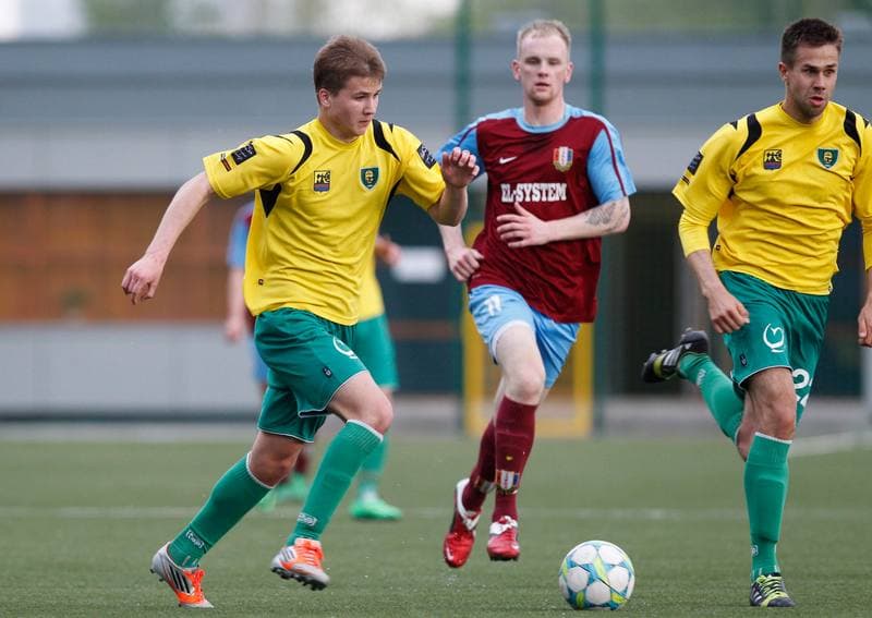 Football. IV Liga. GKS II Katowice - Iskra Pszczyna. 18.04.2014
