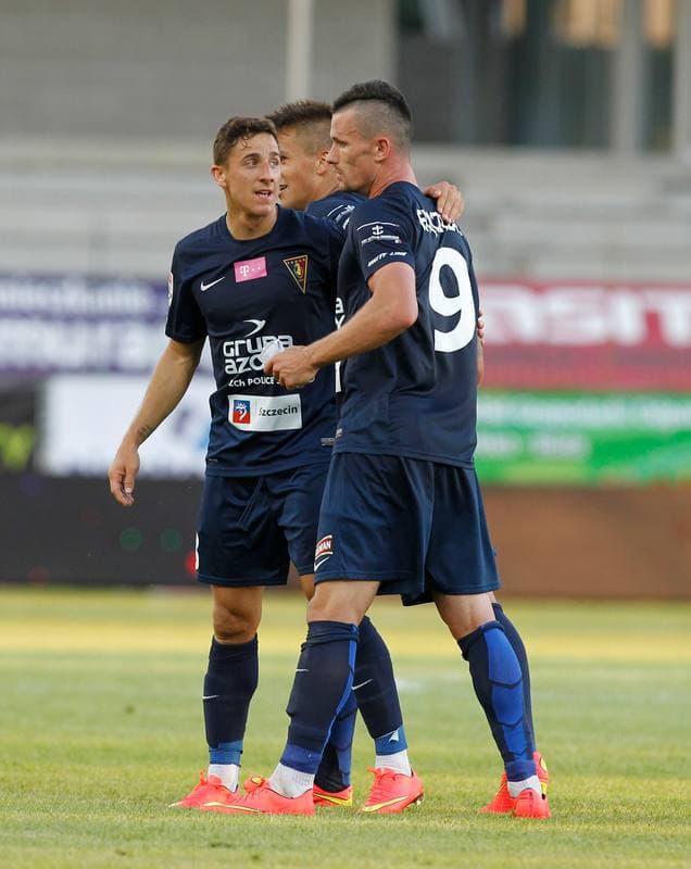 Football. T-Mobile Ekstraklasa. Podbeskidzie Bielsko Biala - Pogon Szczecin. 18.07.2014