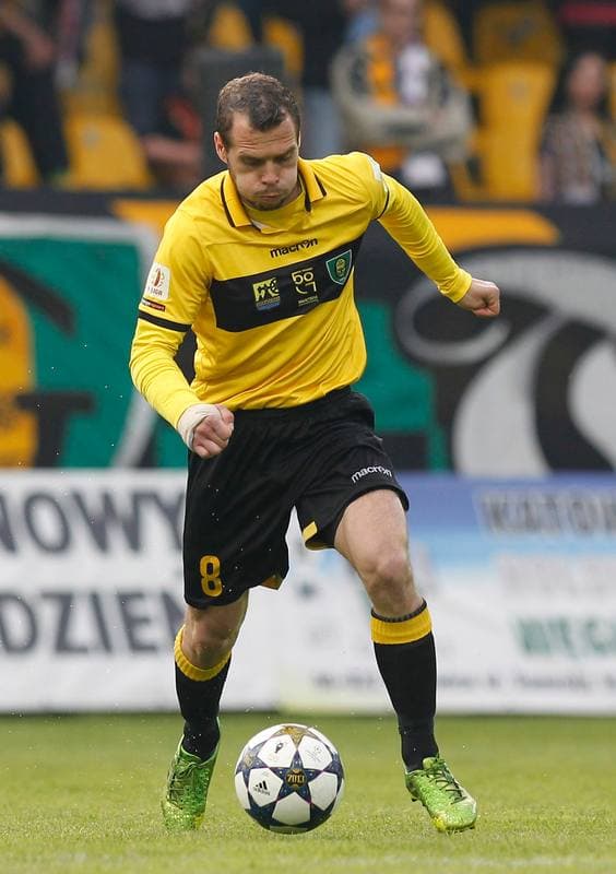 Football. I Liga. GKS Katowice - Kolejarz Stroze. 26.04.2014