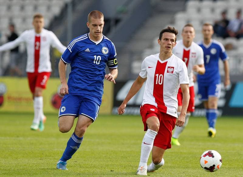 Football. International Friendly. Poland U-21 - Bosnia and Herzegovina U-21. 04.06.2014