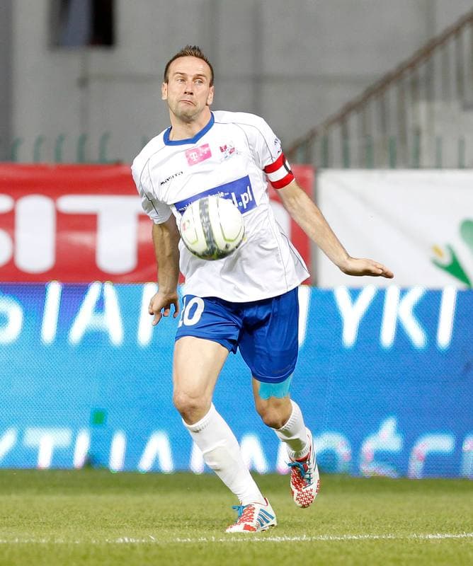 Football. T-Mobile Ekstraklasa. Podbeskidzie Bielsko Biala - Widzew Lodz. 22.05.2014