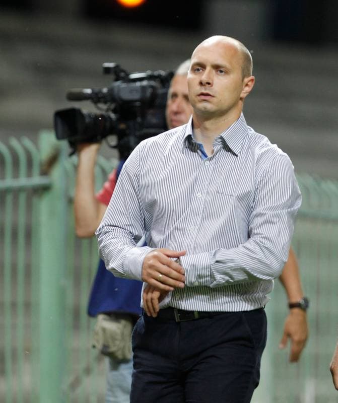 Football. T-Mobile Ekstraklasa. Podbeskidzie Bielsko Biala - Widzew Lodz. 22.05.2014