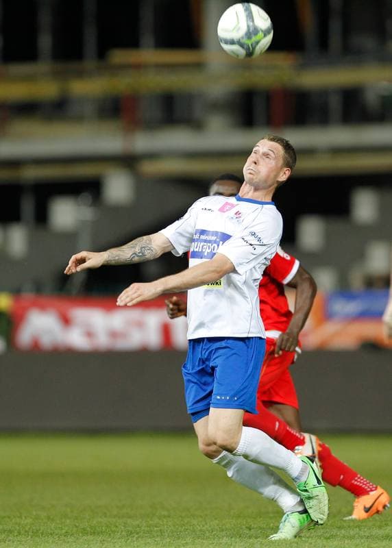 Football. T-Mobile Ekstraklasa. Podbeskidzie Bielsko Biala - Widzew Lodz. 22.05.2014