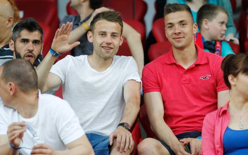 Football. T-Mobile Ekstraklasa. Piast Gliwice - Zaglebie Lubin. 23.05.2014