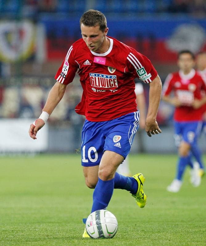 Football. T-Mobile Ekstraklasa. Piast Gliwice - Zaglebie Lubin. 23.05.2014