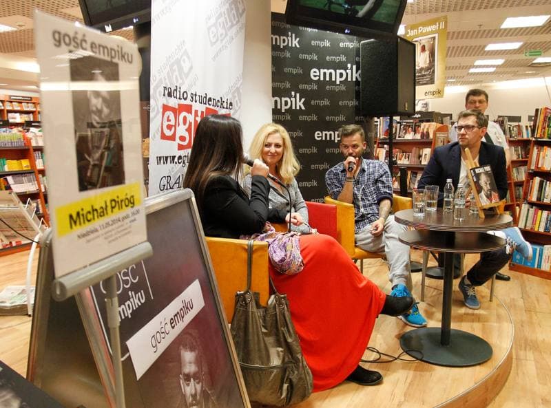 Football. Michal Pirog. Meeting with Author. 11.05.2014