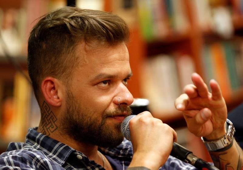 Football. Michal Pirog. Meeting with Author. 11.05.2014