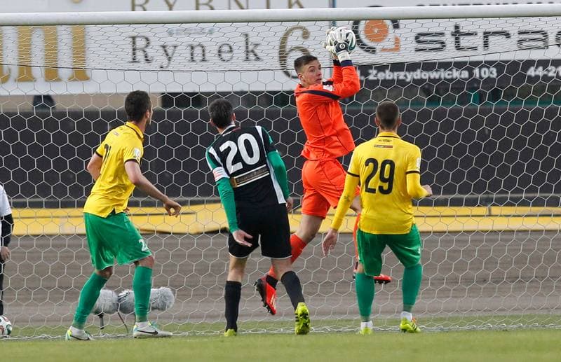 Football. I Liga. Energetyk ROW Rybnik - GKS Katowice. 17.04.2014