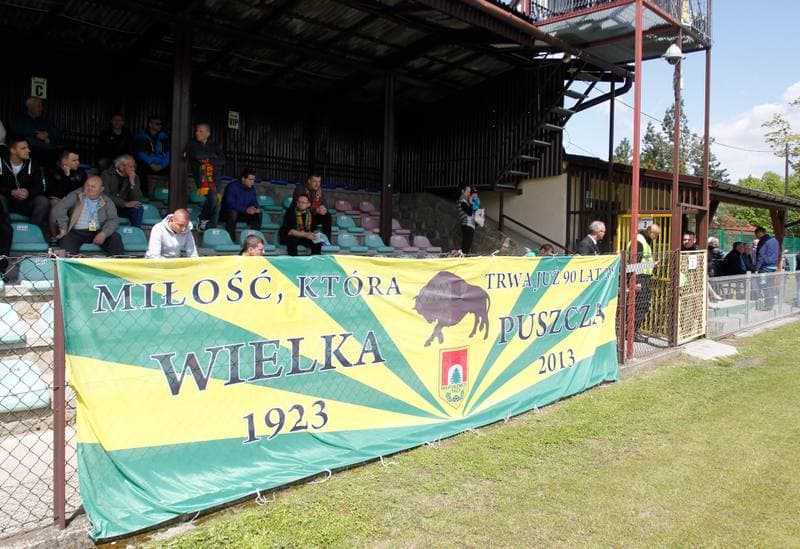 Football. I Liga. Puszcza Niepolomice - GKS Katowice. 04.05.2014